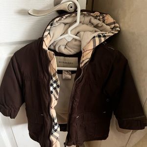 Infant Burberry jacket